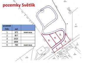 Stavebn pozemek Svtlk