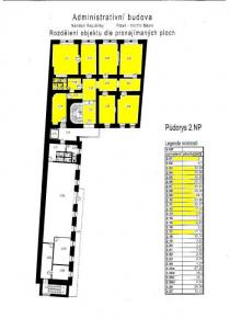 Pronjem kancelskch prostor 217 m2 v Plzni na nmst Republiky